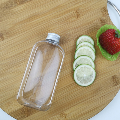 Garrafas de água lisas do PLA 300ml com tampões Juice Milk Plastic Smoothie Bottles
