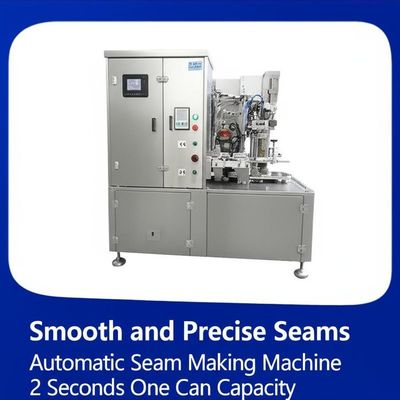 Smooth and Precise Seams Automatic Seam Making Machine with 2 Seconds One Can Capacity