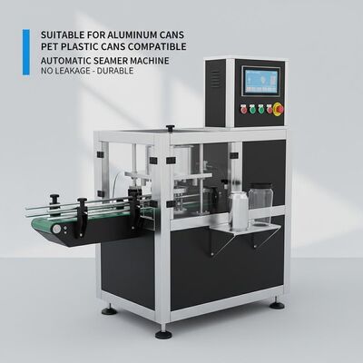 Adequado para latas de alumínio máquina de costura automática costura preta e branca sem vazamento PET latas de plástico compatível durável