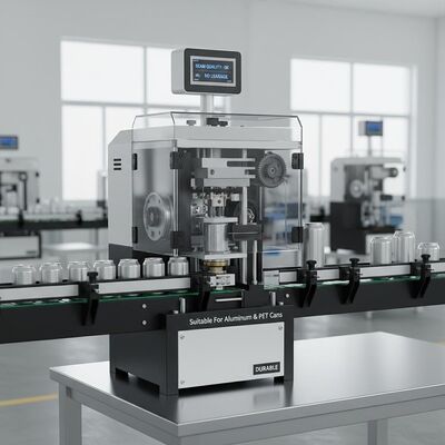 Adequado para latas de alumínio máquina de costura automática costura preta e branca sem vazamento PET latas de plástico compatível durável