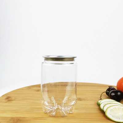 250 ml de latas de plástico para armazenamento de alimentos com tampa