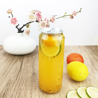 tampa da tração de Juice Container Jars With Easy do ANIMAL DE ESTIMAÇÃO de 500ml Juice Storage Bottles Plastic