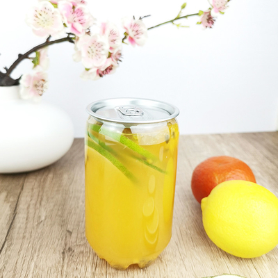 recipiente de armazenamento 350ml transparente com os batidos instantâneos da tampa