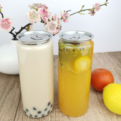 As bebidas molham latas abertas fáceis de Juice Plastic 500ml com as tampas instantâneas Leakproof