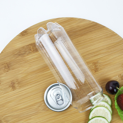 O recipiente de alimento plástico de 0,5 litros range recipientes plásticos claros do ANIMAL DE ESTIMAÇÃO com tampas da lata