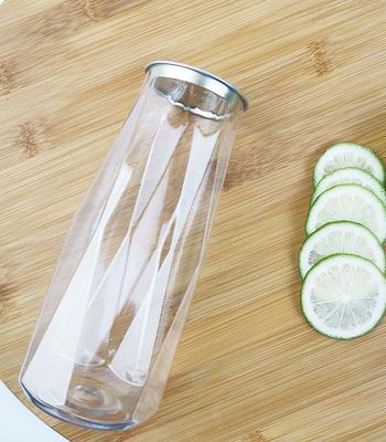 Frascos do recipiente de alimento dos bens secos 0.5L com tampas instantâneas Diamond Shape