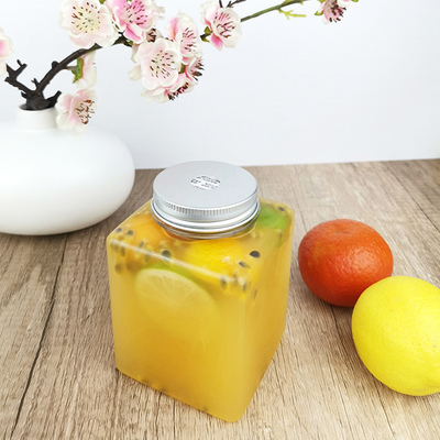 Garrafas de chá/suco de plástico descartáveis de 500 ml com/caps