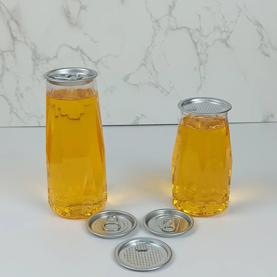 farinha plástica clara de Diamond Shape For Storing Cereal das garrafas do ANIMAL DE ESTIMAÇÃO 500ml