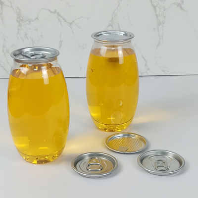 Garrafas de plástico PET de qualidade alimentar de 500 ml