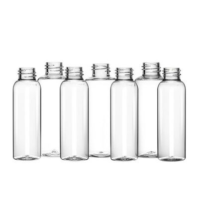 Frascos de plástico simples com acabamento de gargalo 18/20 para soluções simples e reutilizáveis, ecologicamente corretos
